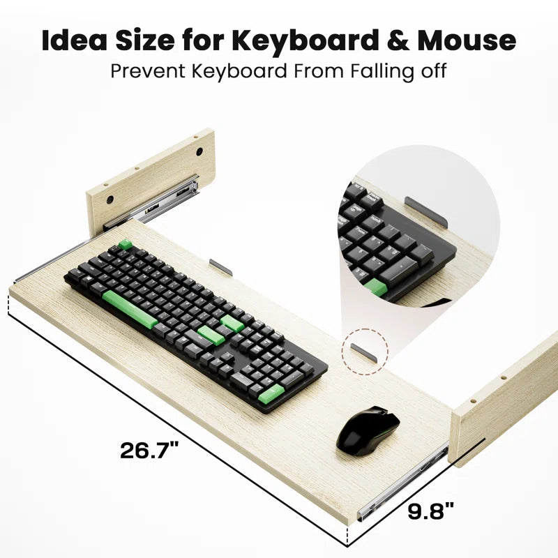 Lilja Electric Standing Desk Height Adjustable，Memory Computer Home Office Desk with Keyboard Tray for Home Office