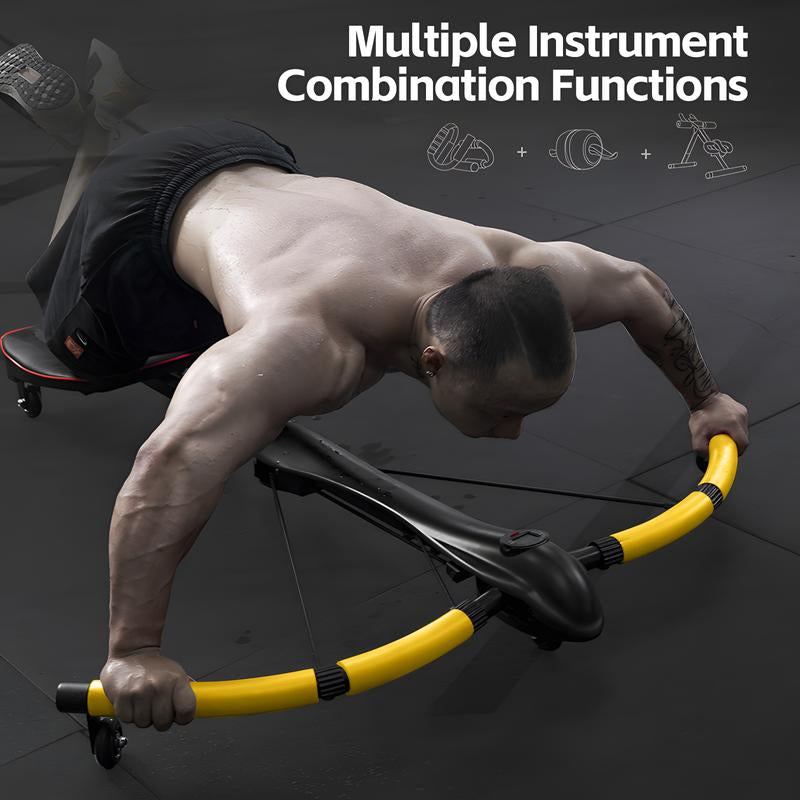 Foldable Core and Abdominal Trainer, Ab Trainer, Rowing Exercise Equipment, Dragonfly Machine Workout Tool, Ideal for Home Gym Fitness,Foldable Ab Workout Machine,Fathersdaygifts Adjustable