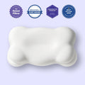 Mellow Sleep Cloudalign Ergonomic Cervical Pillow Dual-Height Memory Foam with Cooling Pillowcase for Side Back & Stomach Sleepers Best Pillow 2025 Awarded